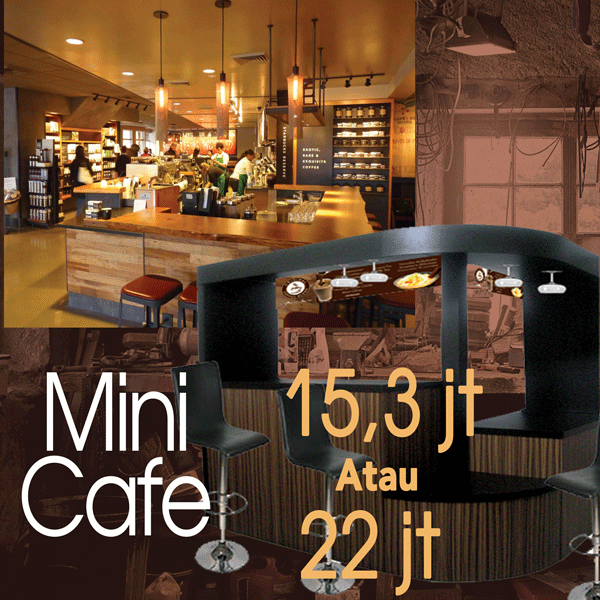 mini cafe - waralaba coffee shop dengan harga terjangkau